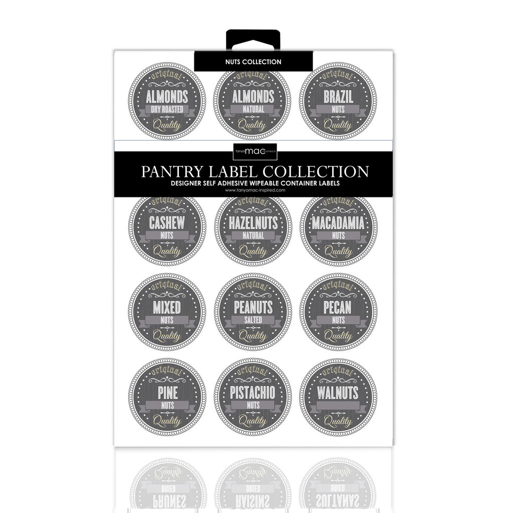RETRO DISPLAY COLLECTION WITH HANG TAGS - SET OF 6